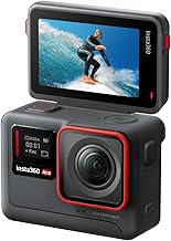 Insta360 Ace - 4K120fps Waterproof Action Camera, 1/2" Sensor with AI Noise Reduction, Active HDR Video, 48MP Photos, 2.4" Flip Screen, Easy Magnetic Mounting & Advanced AI Features.