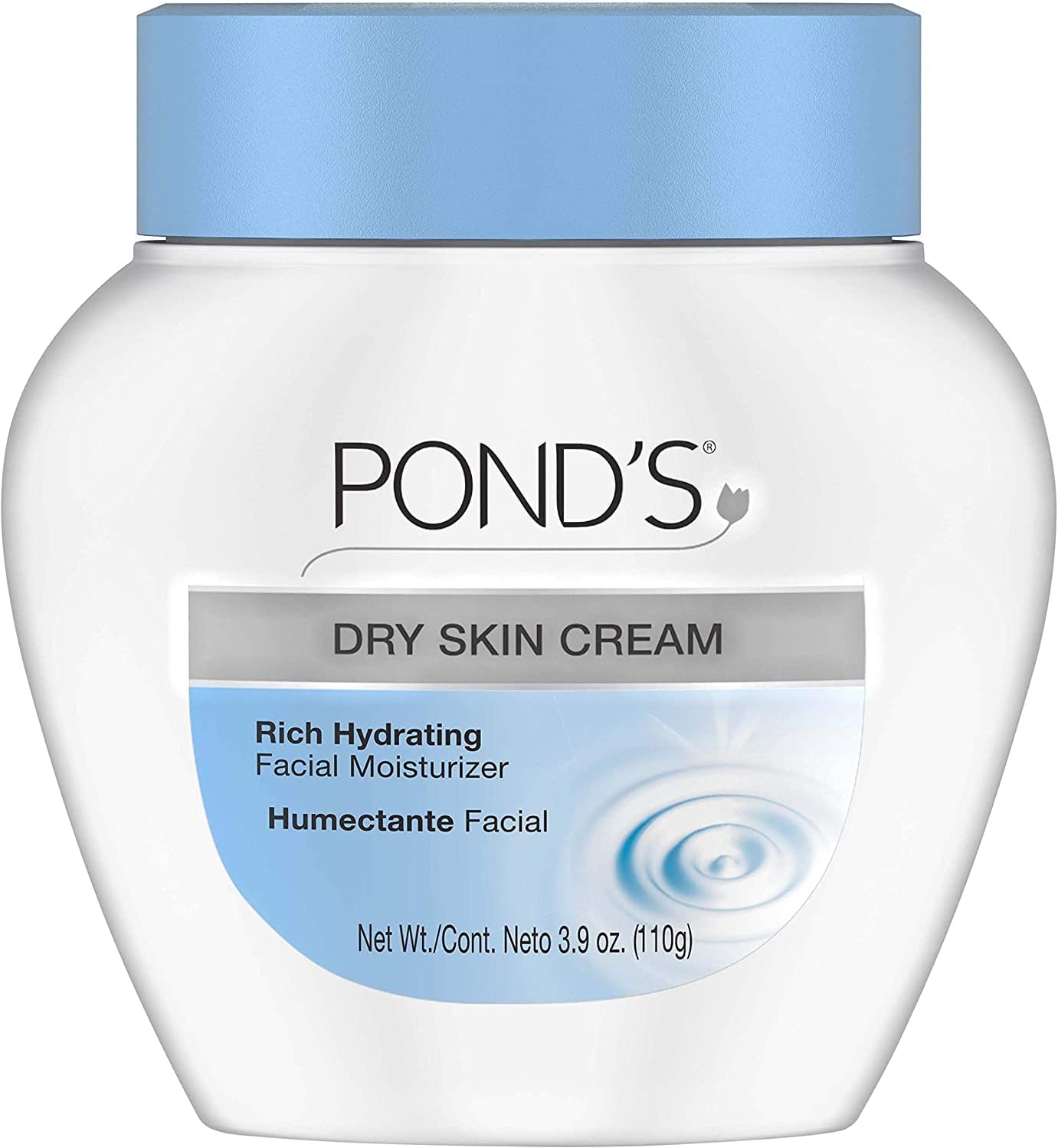 Pond's 10305211793046 Extra Rich Dry Skin Cream, Caring Classic, 10.1oz Volume