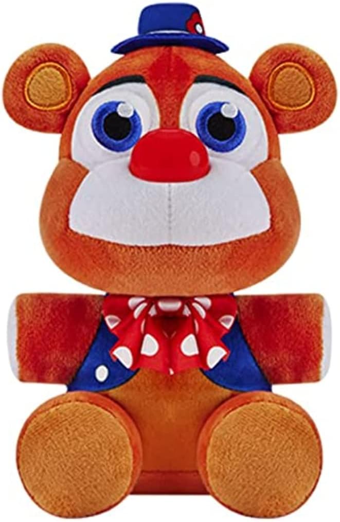 Funko Plush: Five Nights At Freddy's (FNAF) SB - Circus Freddy Fazbear - (CL 7") - Collectable Soft Toy - Birthday Gift Idea - Stuffed