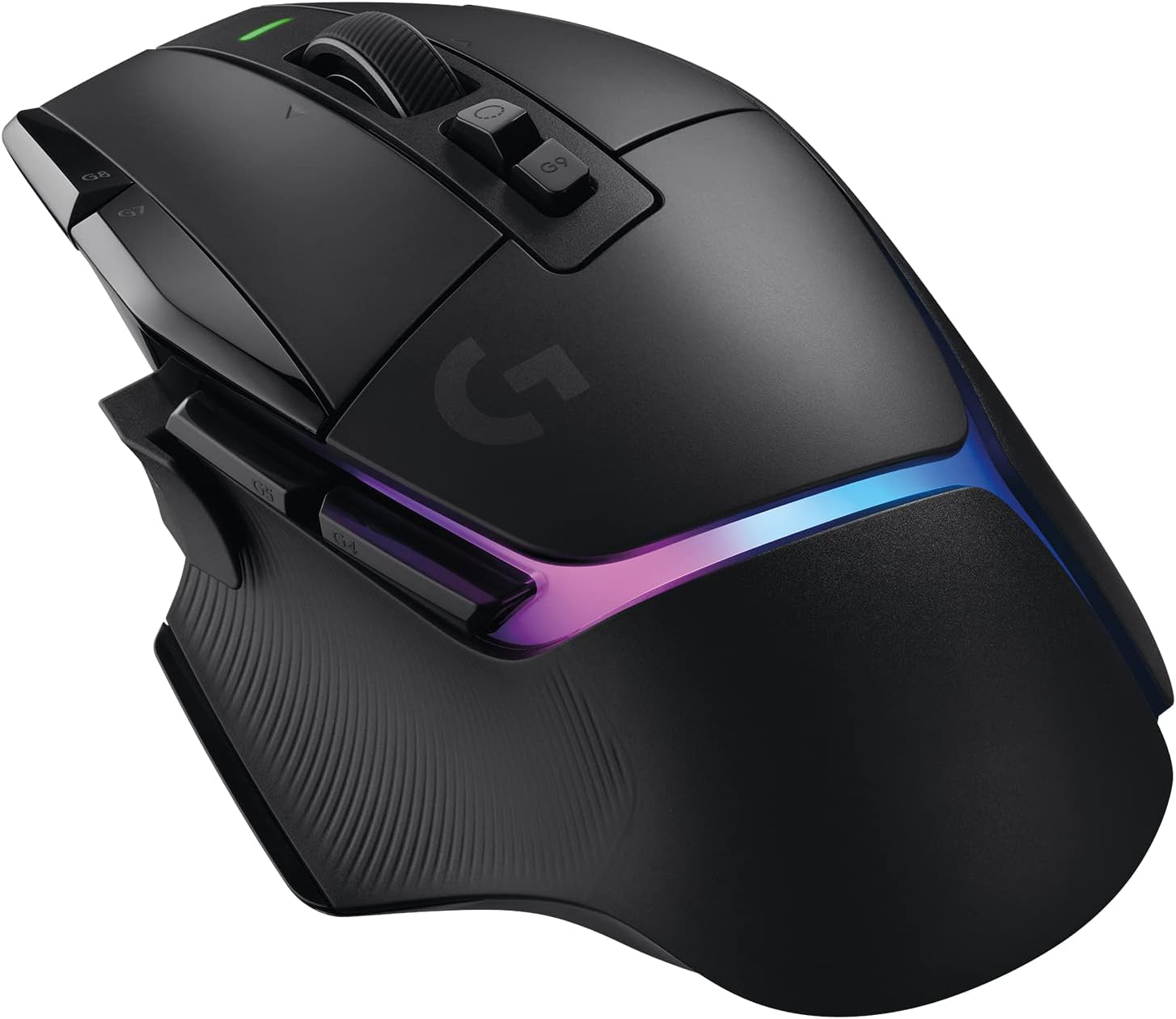Logitech G G502 X PLUS LIGHTSPEED Wireless RGB Gaming Mouse - Optical mouse with LIGHTFORCE hybrid switches, LIGHTSYNC RGB, HERO 25K gaming sensor, compatible with PC - macOS/Windows - Black