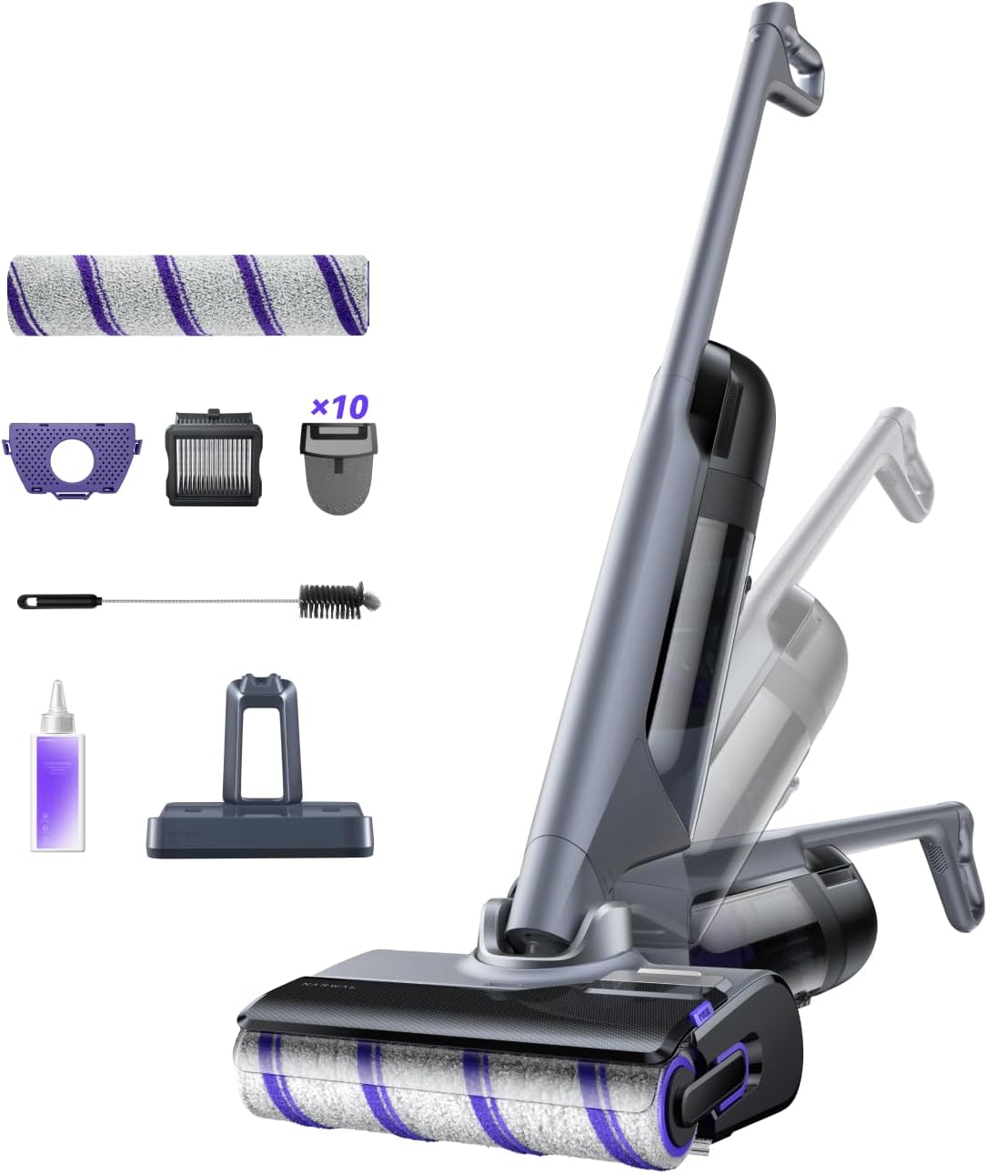 NARWAL S30 Pro Wet Dry Vacuum Cleaner, 20000Pa, Self Cleaning