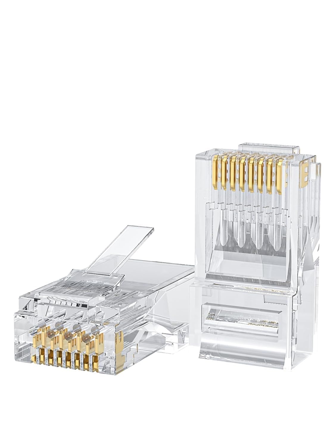CableCreation Cat6 RJ45 Connectors,100-PACK Ethernet Cable Cat6 RJ45 Ends