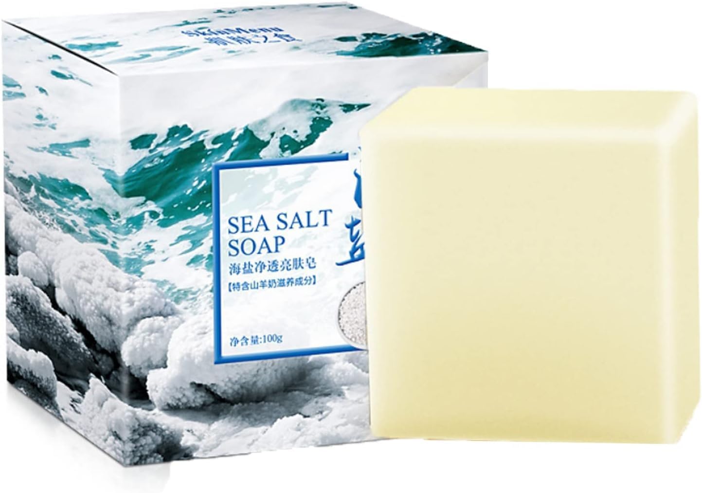 Weixinbuy Mite Soap Rich In Sea Salt Quickly Remove Mites Repair Nourish Skin Personal Care Product