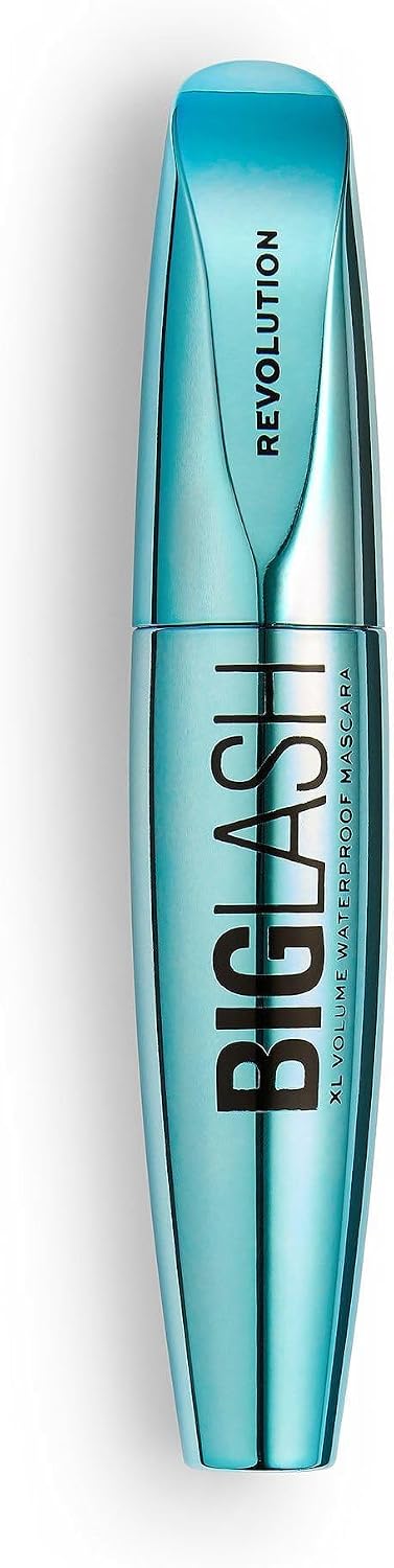 Revolution Beauty, Big Lash Volume Waterproof Mascara, Volumising & Lengthening with a Lightweight Feel, Fast-Drying, Vegan & Cruelty-Free, Jet Black