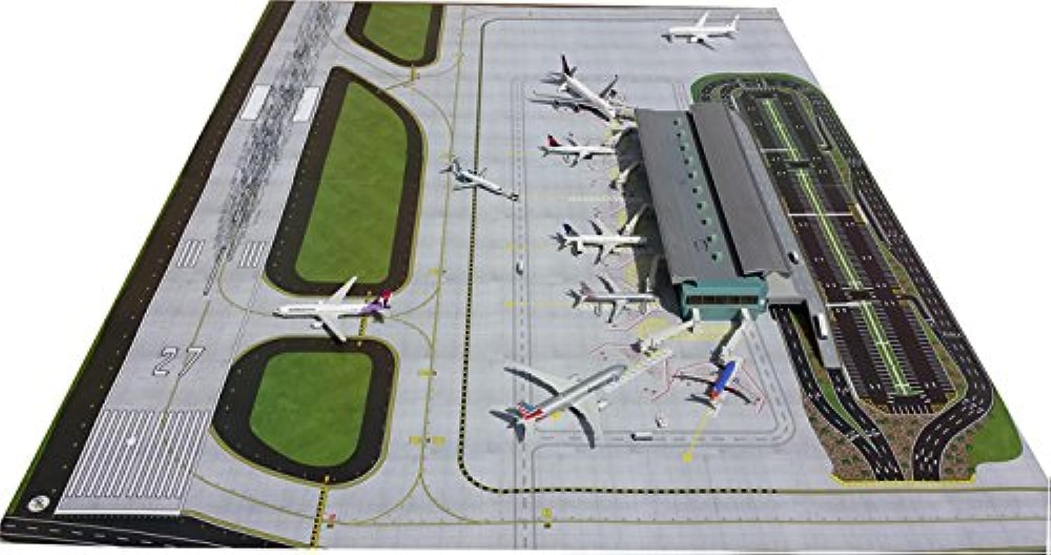 GeminiJets 1:400 Scale 2-Piece Airport Mat Set - Durable Diorama for Model Aircraft Displays