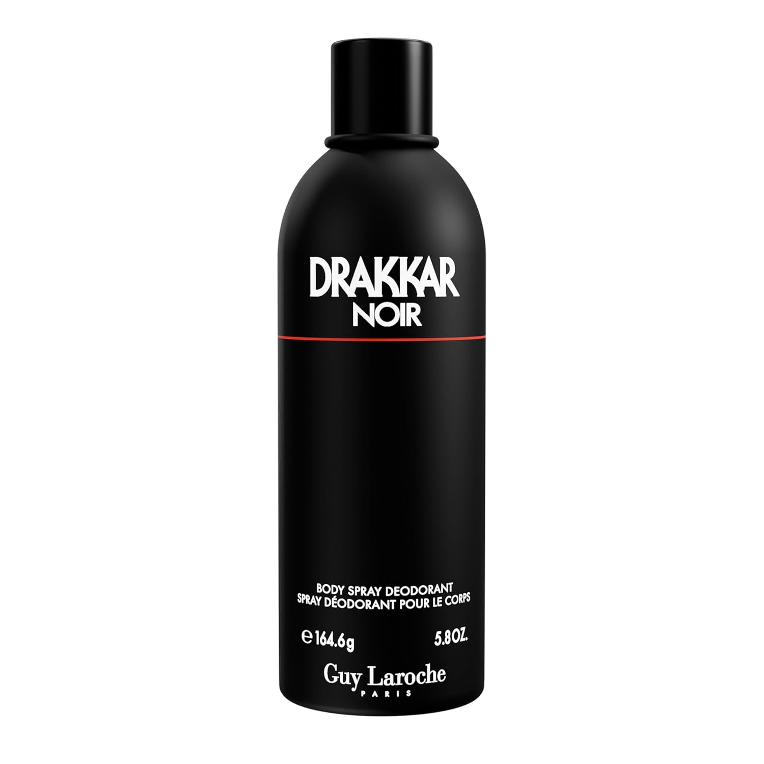 Guy Laroche Drakkar Noir, Iconic Designer Fragrance, Intense & Powerful Body Spray, Fougere Blend & Aromatic Spices, Long Lasting Mens Cologne, Day and Evening Scent