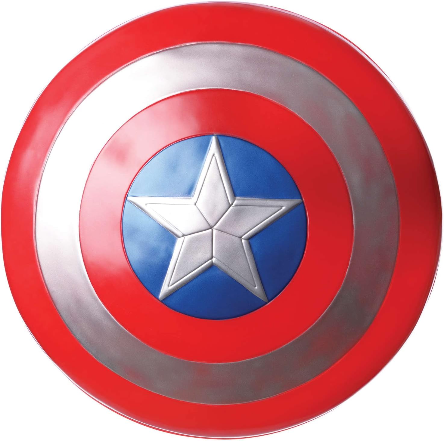 Rubies Official Marvel Endgame Captain America Shield, 12-inch Child's Fancy Dress Accessory,12 x 12 x 2 inches Halloween