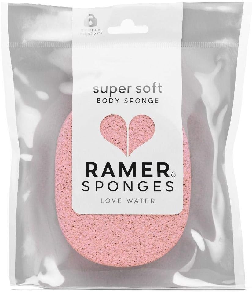 Super Soft Body Sponge, Small, Pack of 1 - Colour Selected at Random