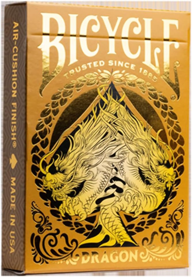 Murphy's Magic Supplies, Inc. Bicycle Gold Dragon Playing Cards