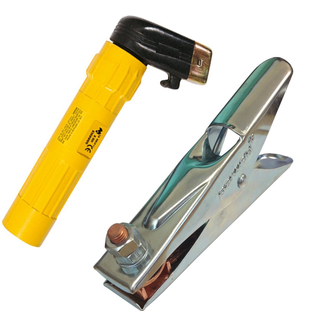 Parweld 400A Electrode Holder & 400A Earth Clamp - MMA ARC Welding Equipment