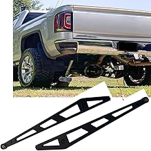 Traction Bar Kit for 0-7.5" Lift: Fits Chevrolet Silverado 1500 2007-2018 4WD/2WD, GMC Sierra 1500 2007-2016 4WD/2WD (black)