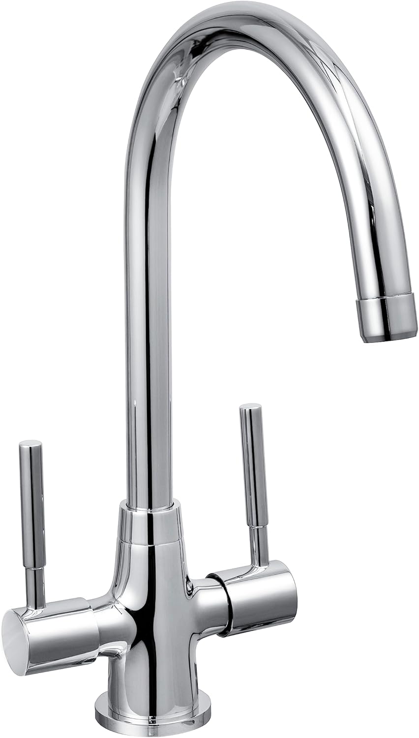 Bristan DU SNK C Dune Monobloc Sink Mixer Mono Kitchen, Chrome Plated