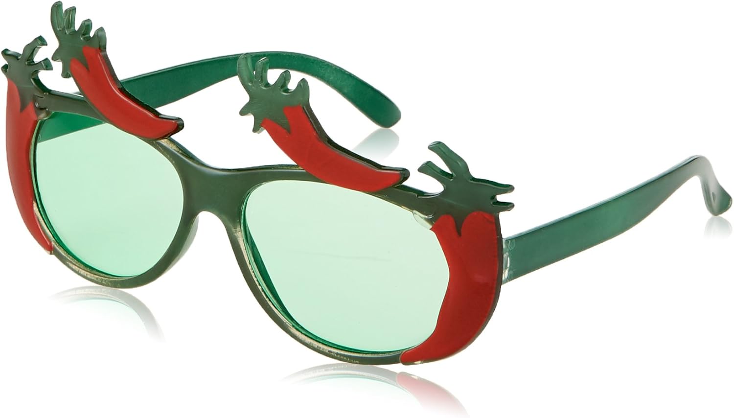 Beistle 60373 Chili Pepper Fanci-Frames, Red/Green, 1 Count (Pack of 1)