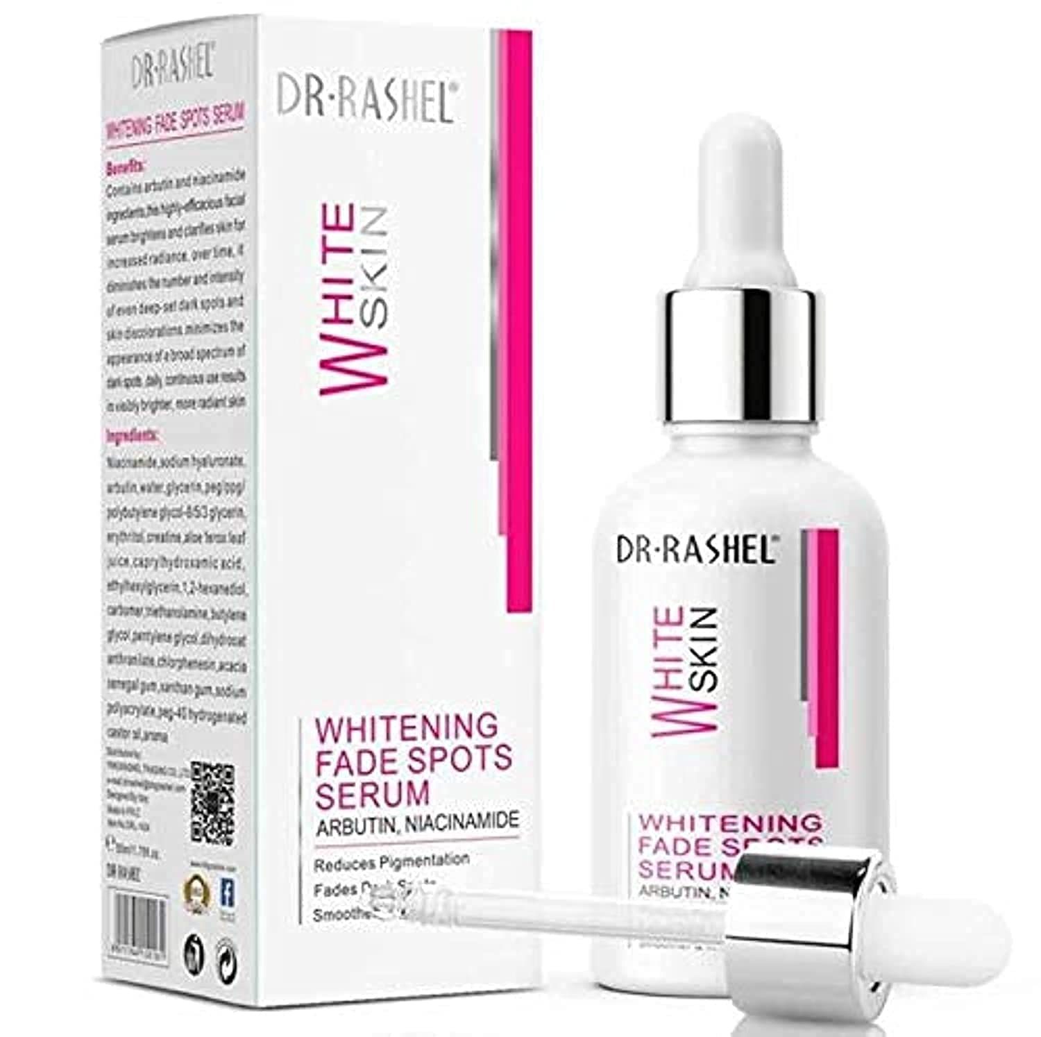 Fade Dark Spots Face Serum - Reduces Pigmentation Smoother and Clear Skin - 1.69 oz