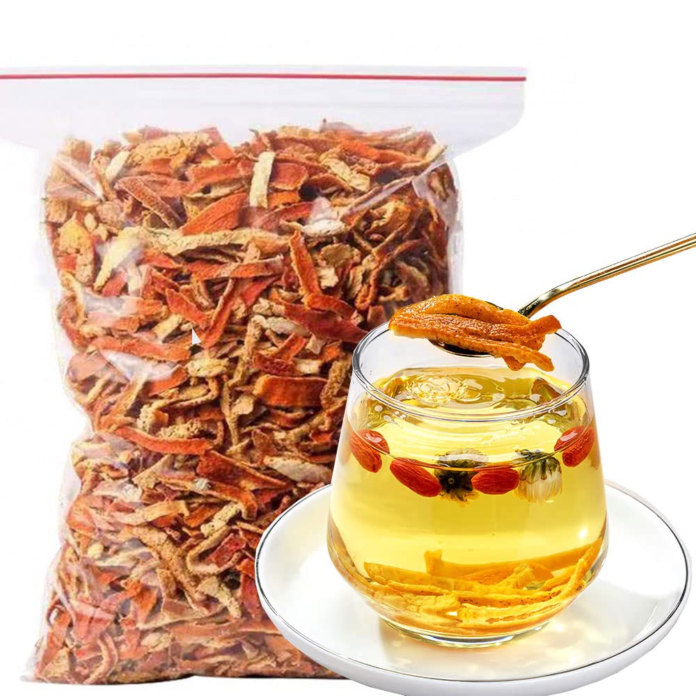 Dry orange peel tea bag 7.05 oz/200g Asian condiment dried citrus peel Dried orange peel Chenpi silk mandarin oranges