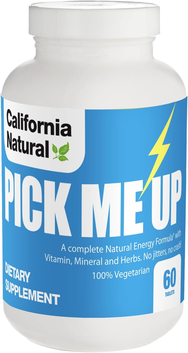 California Natural Pick Me Up Vitamin, 60 Count