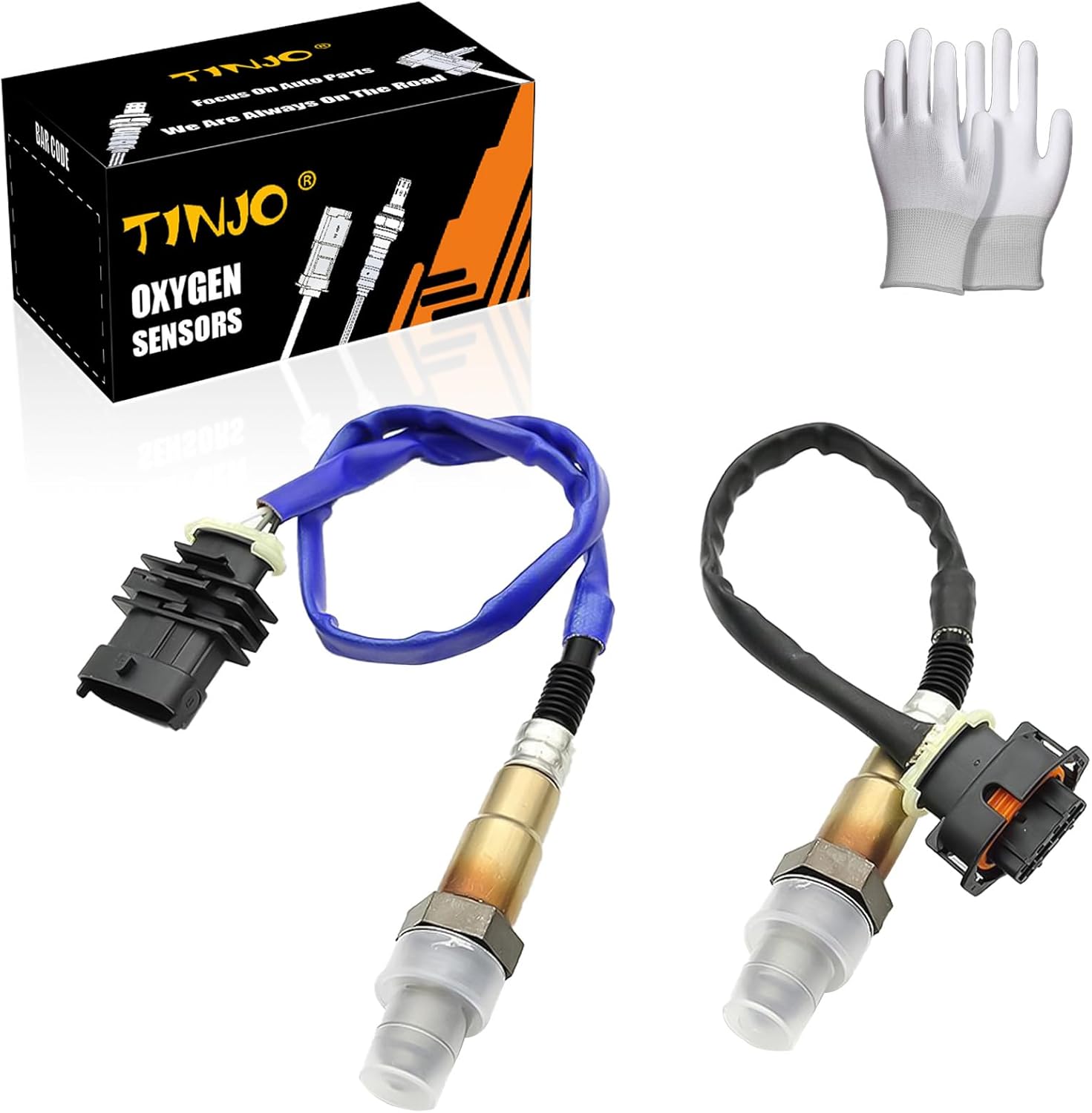 Oxygen Sensor Upstream&Downstream O2 Sensor 234-4528 234-4529 Fit for Chevy Cruze 2011-2015 1.4L L4, Sonic 2012-2020 1.4L L4, Trax 2012-2020 1.4L L4