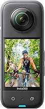 Insta360 X3-360 Action Camera with 5.7K 360 Active HDR Video, 4K Single-Lens Camera, Waterproof, FlowState Stabilization, 2.29" Touchscreen, AI Editing, for Motorcycle, Wintersports and Vlogging