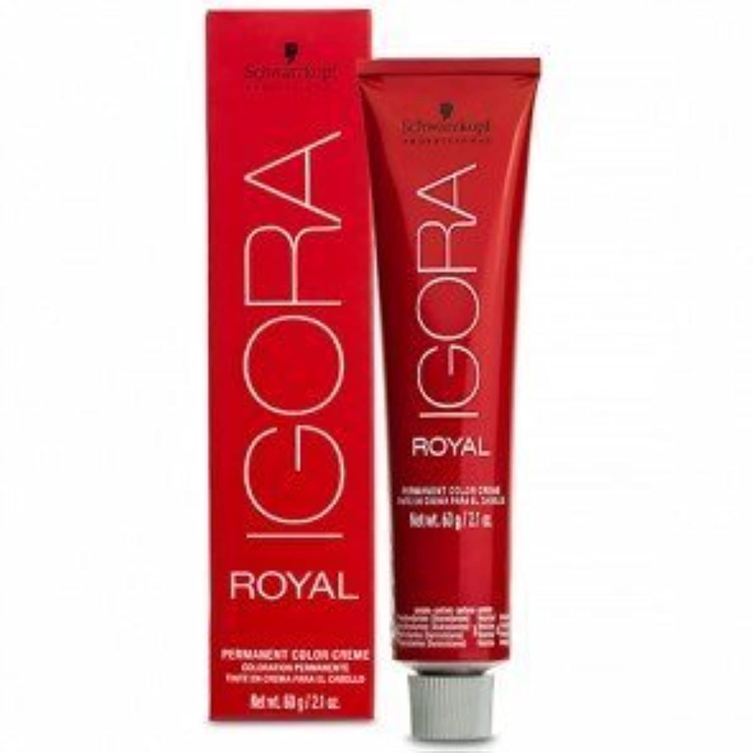 Schwarzkopf IGORA ROYAL Permanent Color Creme (4-0 Medium Brown) by Schwarzkopf