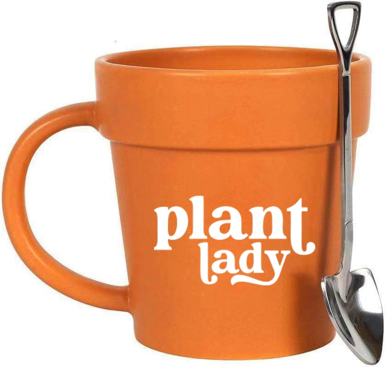 Funny Mug (Lady) HandMade Gardening Gifts for Women Unique for Plant Lovers - Plant Lady Mug - Fun Gardener Gifts for Her