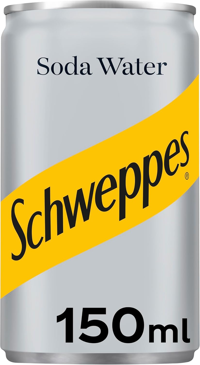 SCHWEPPES SODA WATER 150ML X 24