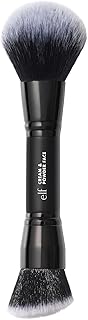 e.l.f. Dual-Ended Cream + Powder Brush, Two-in-One Makeup Brush For Creating A Gorgeous, Airbrushed-looking Complexion, Vegan & Cruelty-free