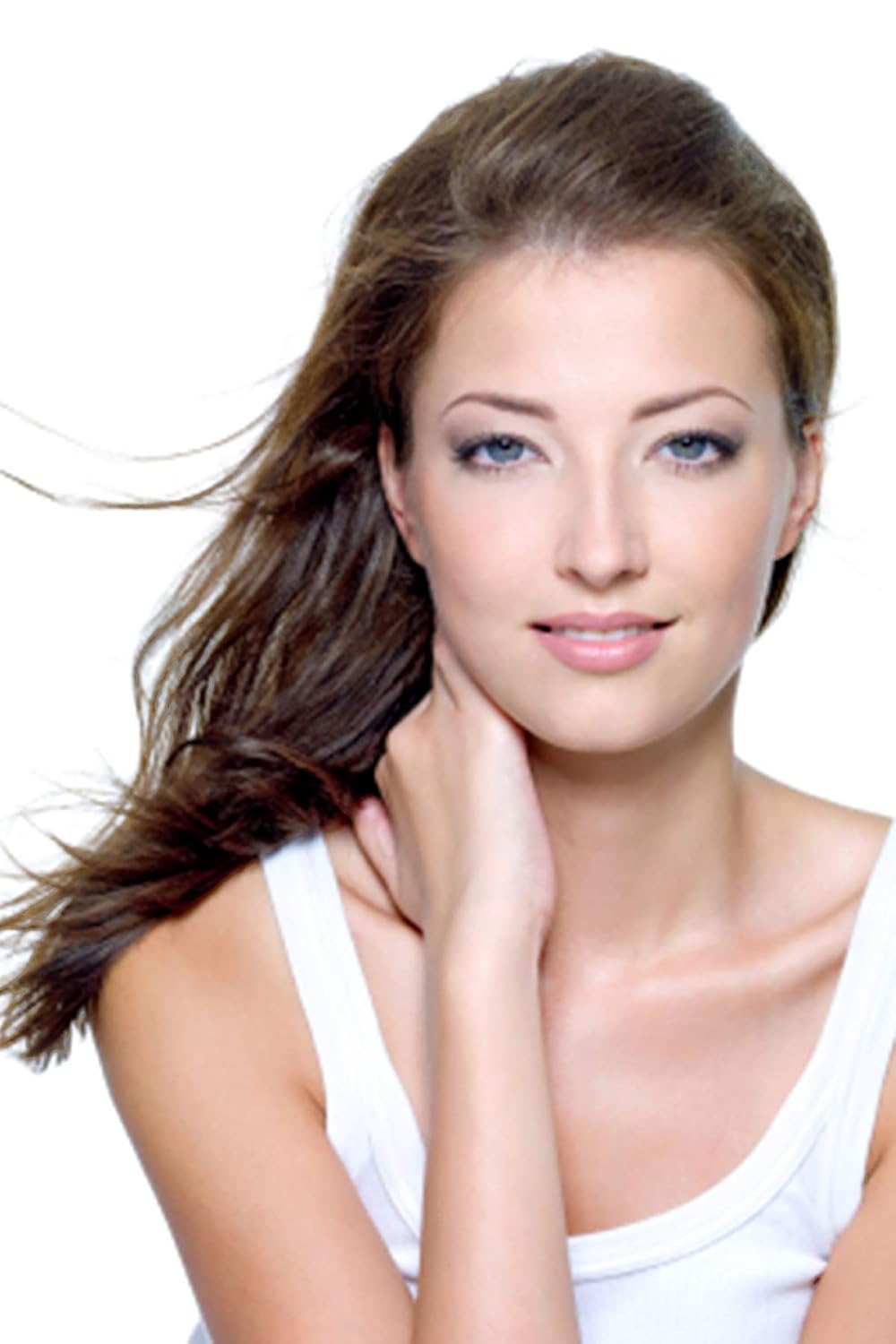 Root touch up hair mascara temporary cover conceal gray roots hair lines eyebrows mens mustache and beards Light-Brown