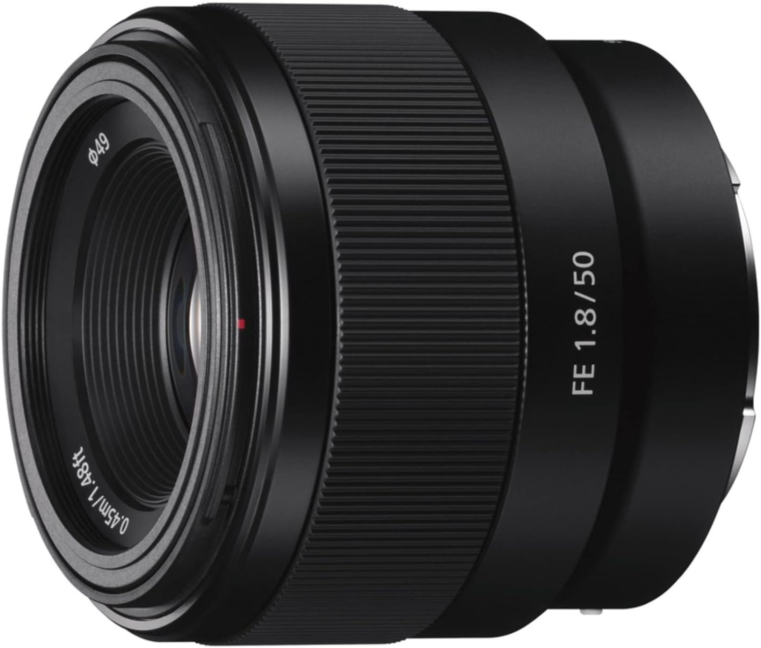 Sony SEL50F18F E Mount Full Frame 50 mm F1.8 Prime Lens, Black