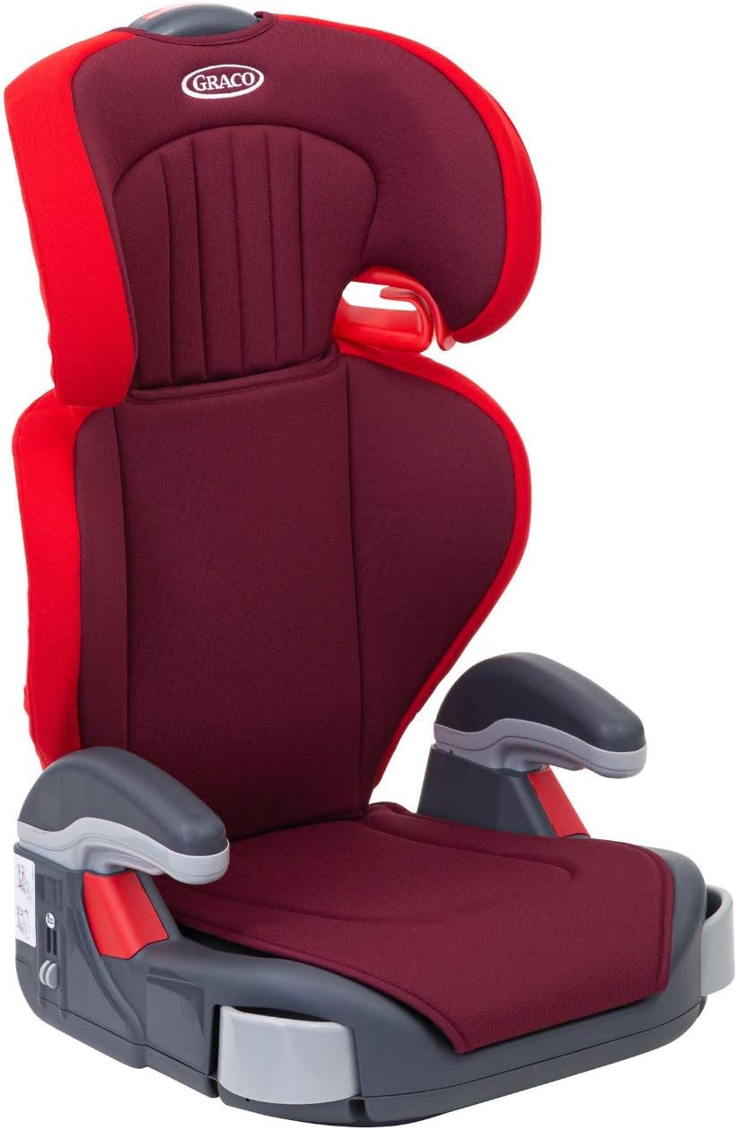 Graco Junior Maxi R44 Highback Booster car seat with cupholders, Suitable from approx. 4 to 12 years (15-36kg), Chili fashion