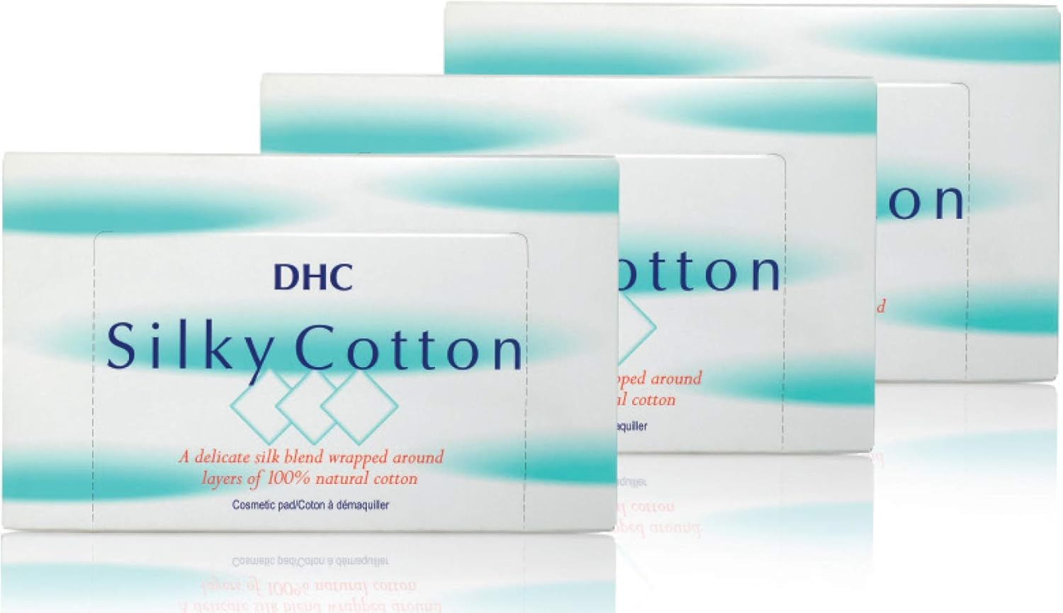 DHC, Silky Cotton Clear, 3 Pack