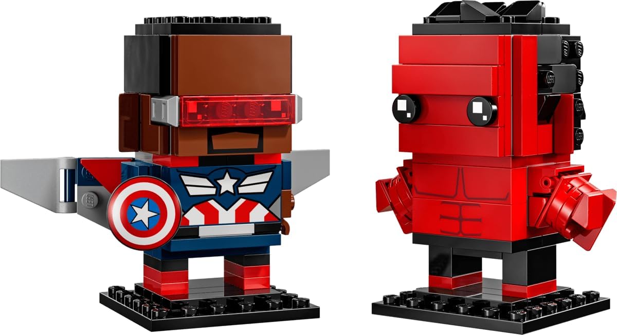 LEGO Brickheadz Marvel Captain America & Red Hulk 40668