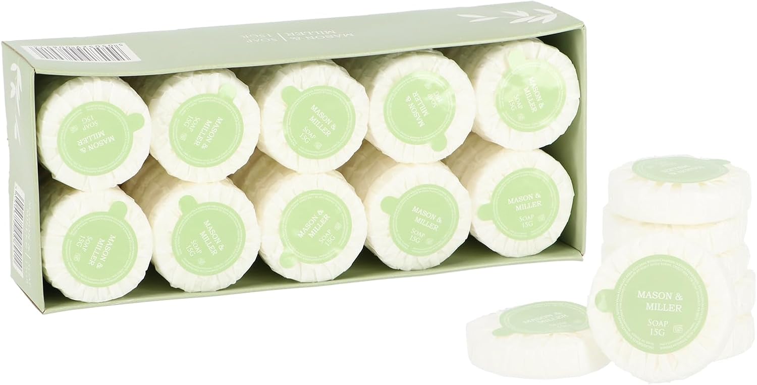 Mason & Miller Tissue Pleated Soap 50 x 15gm