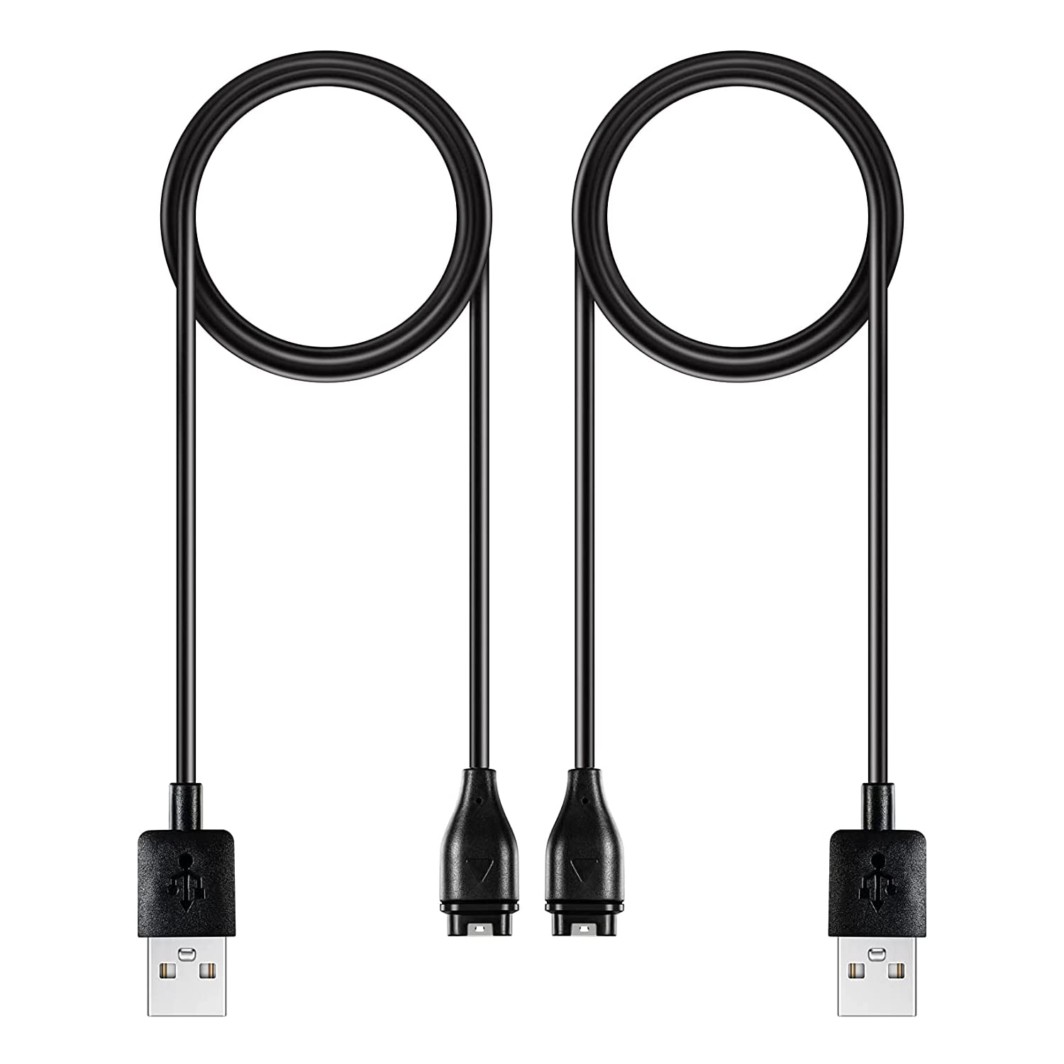 AWINNER Compatible for Garmin Watch Charger Cable (2 Pack)