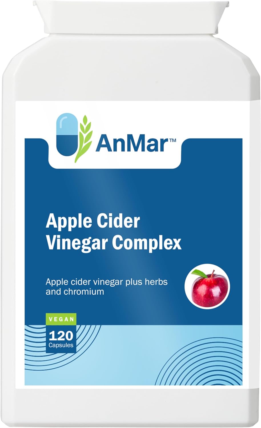 AnMar™ Apple Cider Vinegar Complex | 120 Capsules