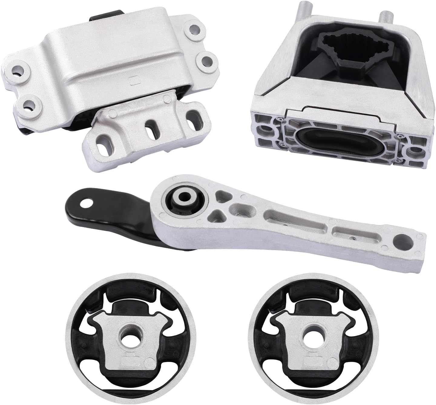5pc Engine Motor & Transmission Mount Kit for 2005-2010 Jetta 2.0L Beetle 2.5L 2006-2014 Golf 2.5L 2012-2014 Passat 2006-2009 Rabbit