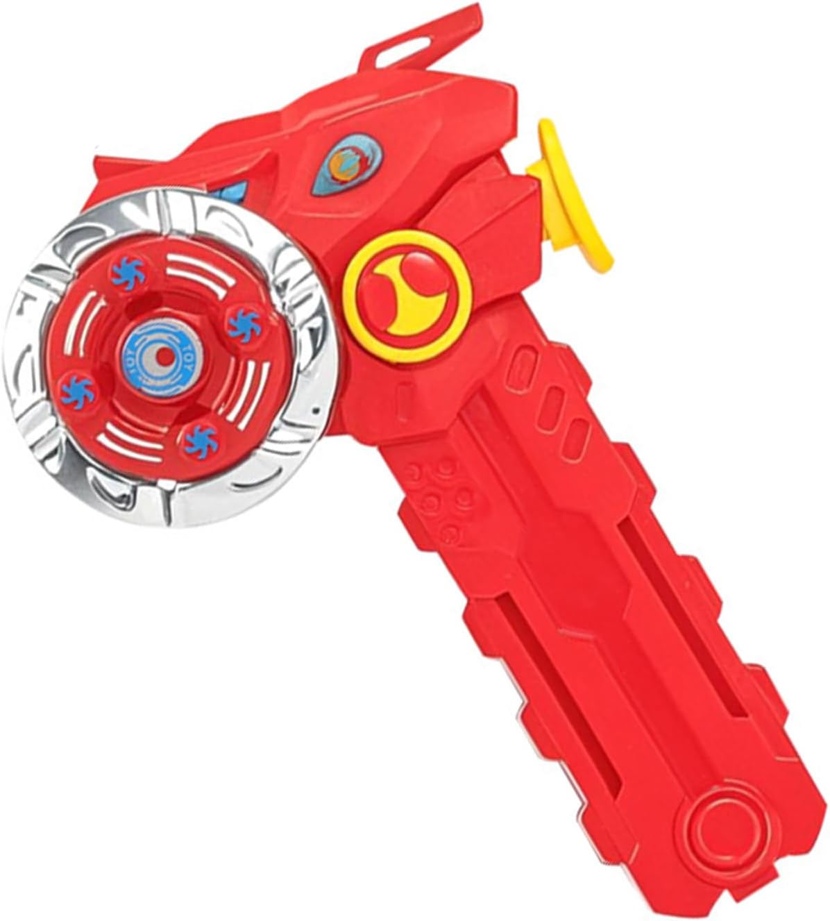 Prop Top Spinner Toy, Light-Up Pull-Wire Gyroscope, Interactive Parent-Child Plaything, Novelty Toy for Schools, Kindergarten, Traveling, Family Fun, 5.51x3.15x2.56 inch