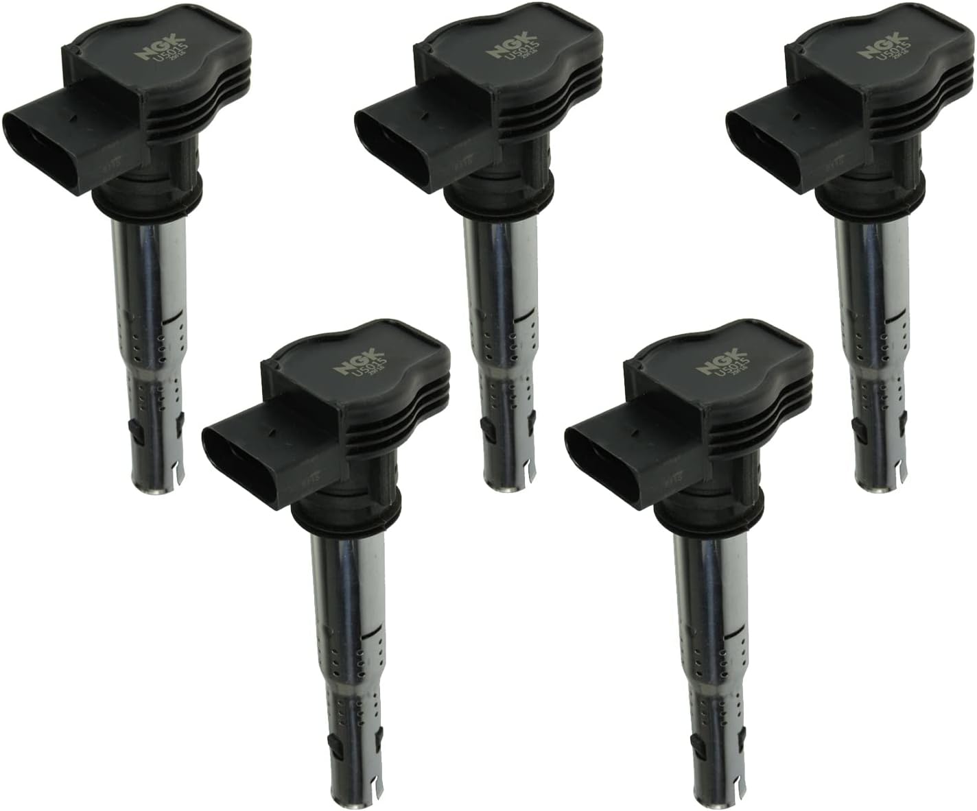 NGK Set 5 Ignition Coils COP Pencil Type For Beetle Golf Jetta Passat Rabbit L5