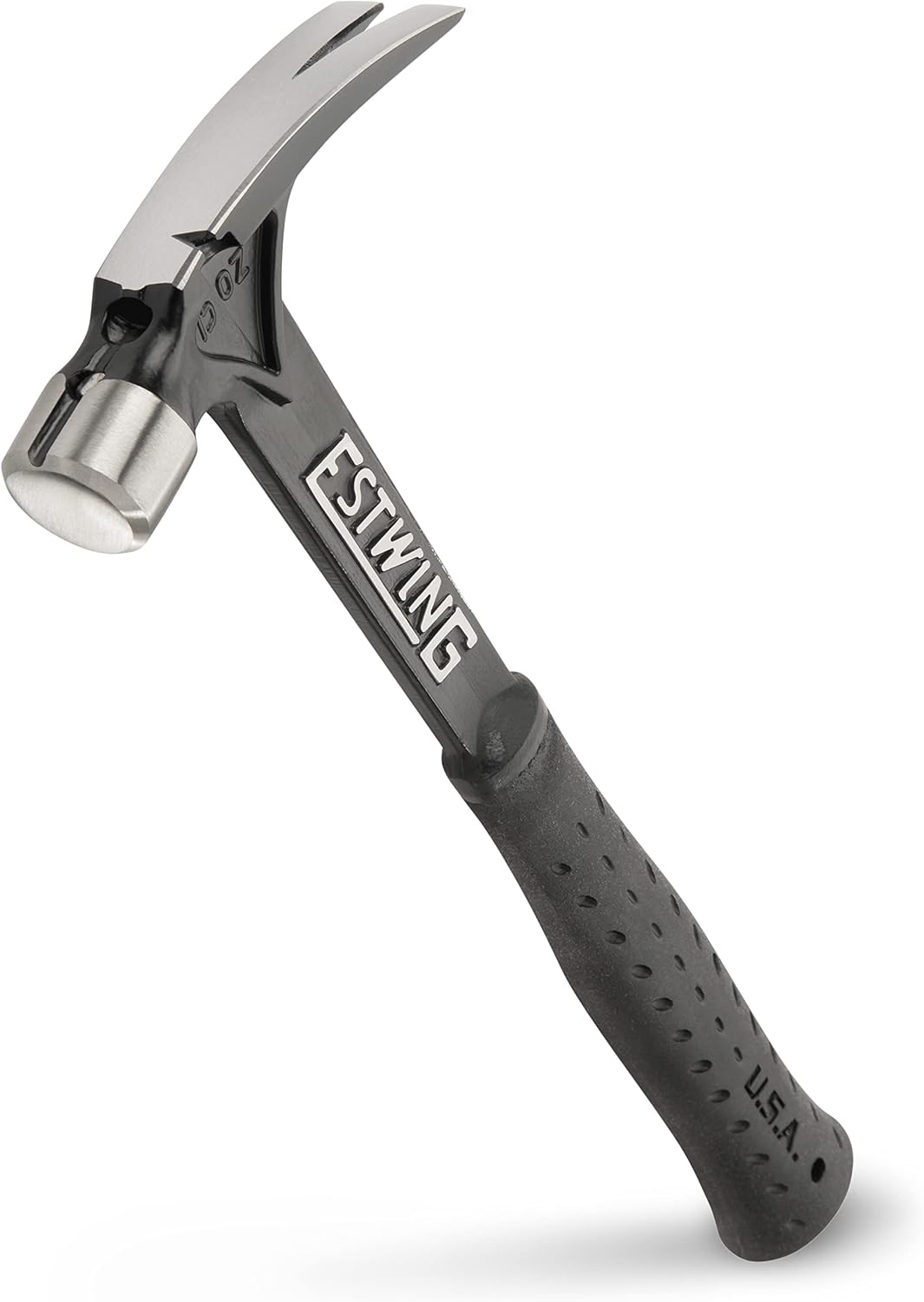 Estwing EB/15SR 15 oz Vinyl Gripped Ultra Hammer with Short Handle - Black