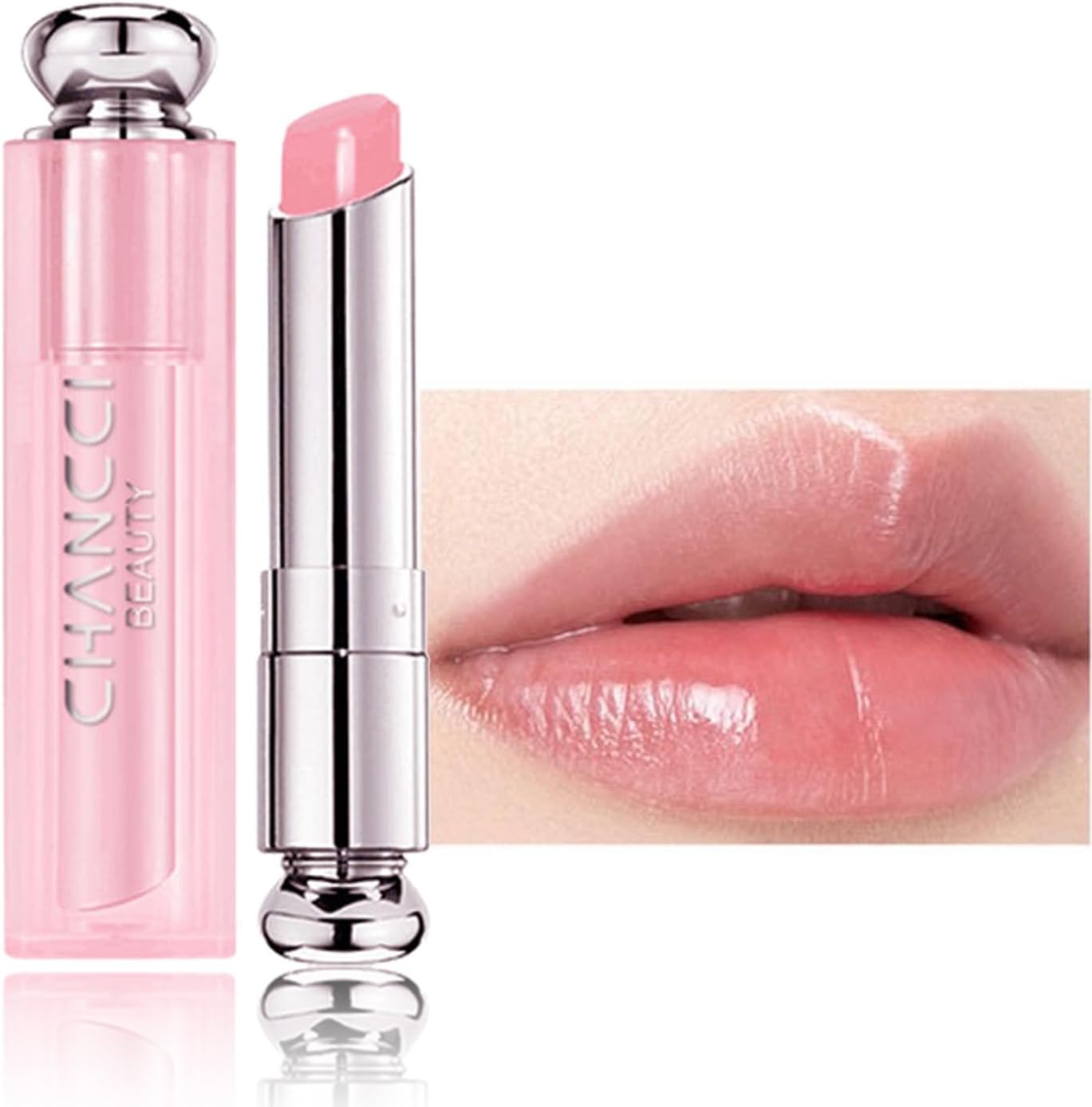 MEITREND Lip Balm,Lip Oil Lip Balms,Moisturising Lip Care With Natural Oils For 24h Moisture Care,Natural Lip Protection,Lip Repair,Gifts For Teenage Girls (Strawberry Colourless)