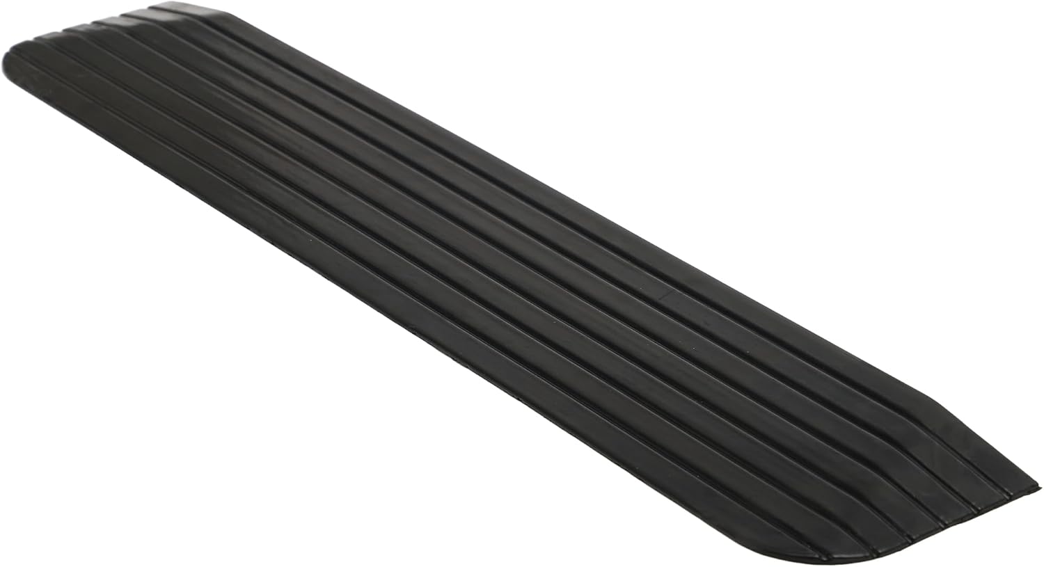 MAGIC UNION 1" Rise Solid Rubber Power Wheelchair Threshold Ramp Doorway