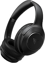 DOQAUS Bluetooth Headphones Over Ear Wireless Headphones, 70H Playtime and 3EQ Modes Wireless Headphones with Mic, HiFi Stereo Sound, Deep Bass, Memory Foam Ear Cups, for Phone PC Travel Home Office