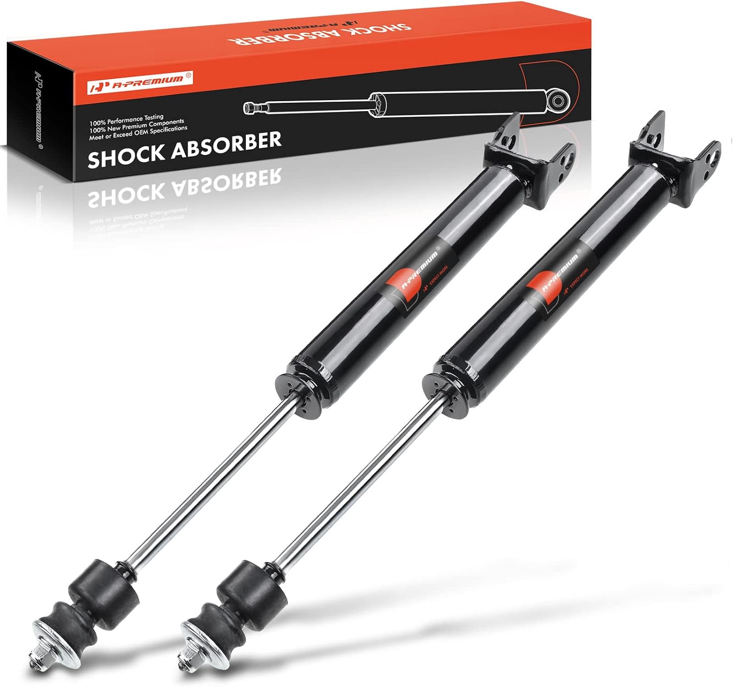 A-Premium Rear Suspension Shock Absorber Compatible with Nissan Maxima, 2004 2005 2006 2007 2008, 2-PC Set