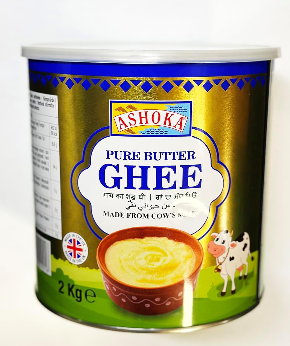 ASHOKA Butter Ghee | 2Kg | TIN | With 1Kg BASMATI RICE | by LuckyBoy