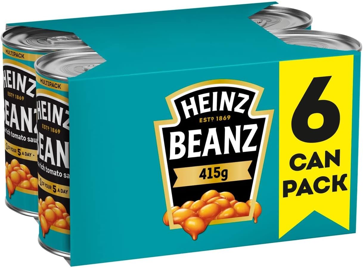 Heinz Baked Beans 6x415g