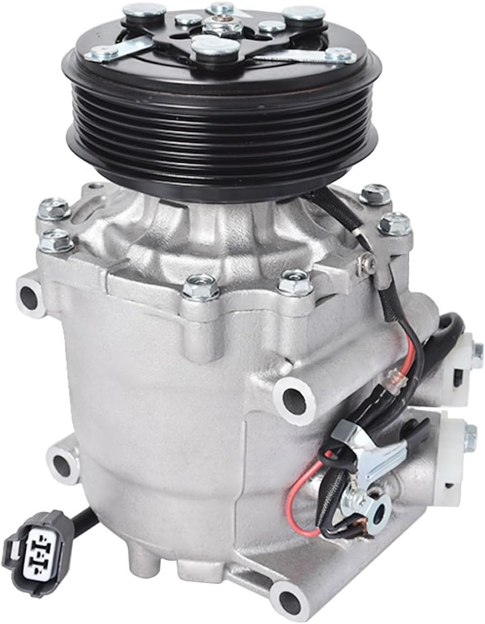 labwork AC Compressor & A/C Clutch CO 4914AC Replacement for Honda Civic 1.7L 2002 2003 2004 2005 0610061 6511266 2004914AM