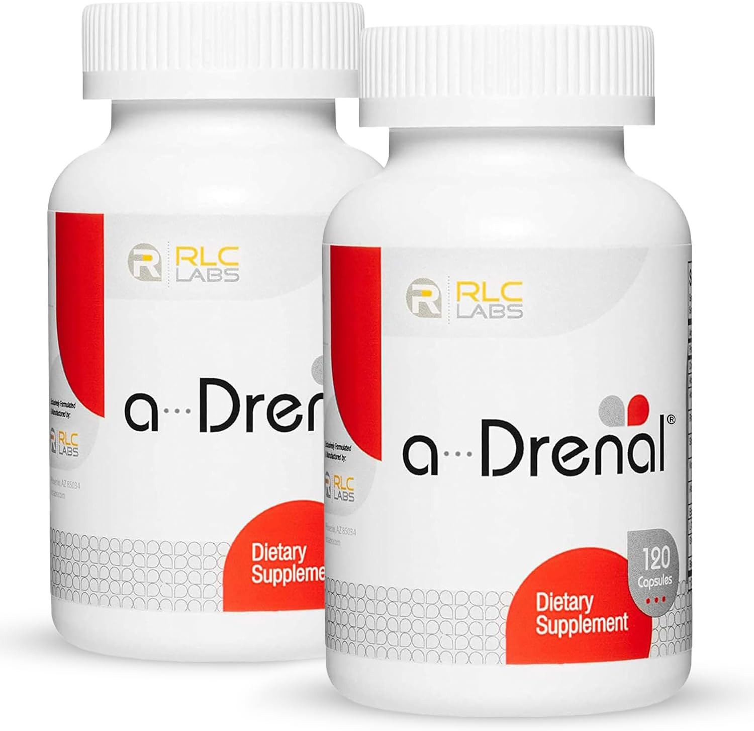 RLC, a-Drenal 120 Capsules (Pack of 2)