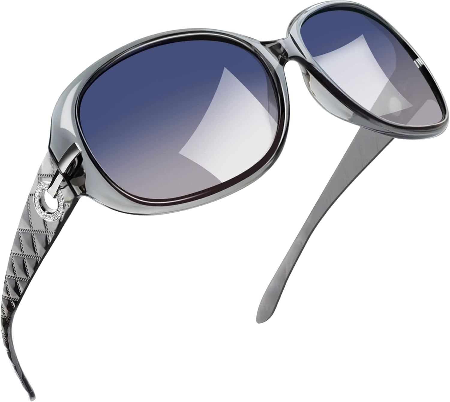 Joopin Polarised Sunglasses Womens Trendy Oversized Driving Ladies Sunglasses with UV Protection Big Rectangle Sun Glasses for Women