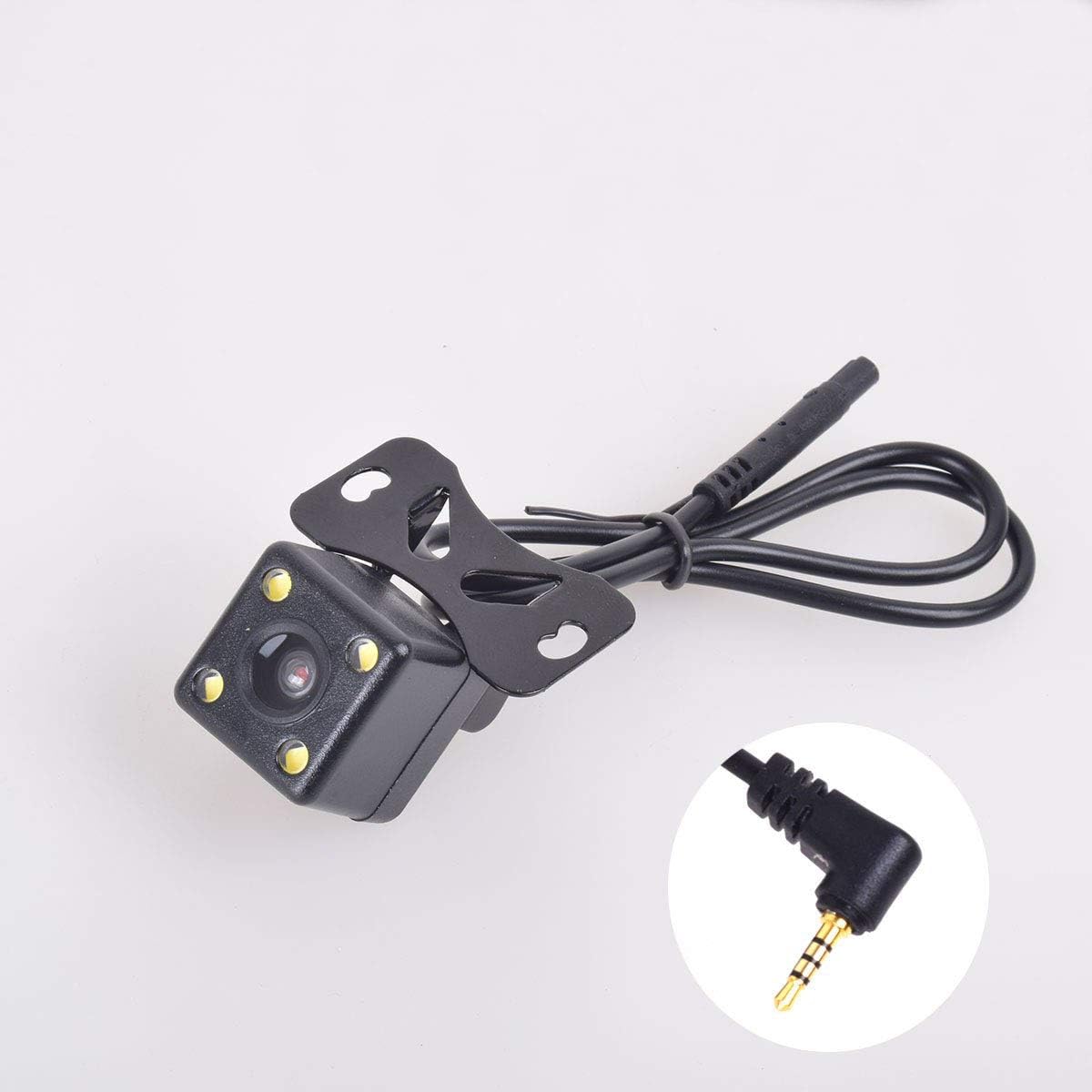 Auto Rear View Backup Camera 2.5mm AV-IN for Car DVR Camcorder Black Recorder Box Dash Cam Dual Recording Stereo Aux GPS Video Tablet Input