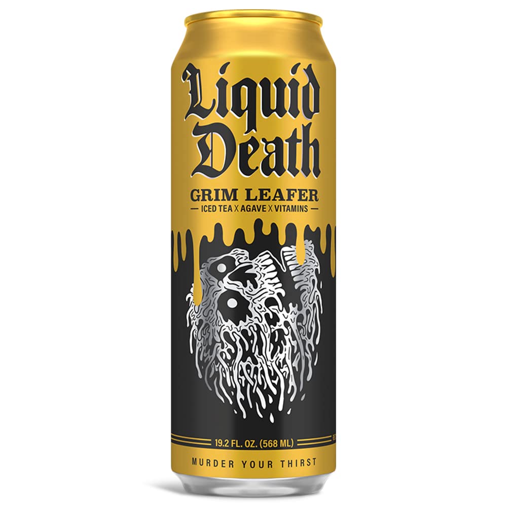 Liquid Death Grim Leafer Tea Single, 19.2 FZ