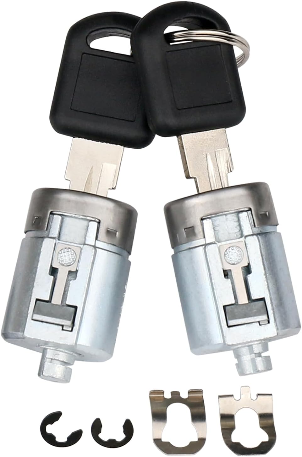 Door Lock Cylinders & Keys for Exterior Door Handle 12549131 Compatible with 1995-2000 Chevy Chevrolet GMC Truck C1500 C2500 C3500 K1500 K2500 K3500 Tahoe Suburban Yukon